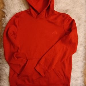 Adidas Climarwarm Hoodie - Red - Size Small